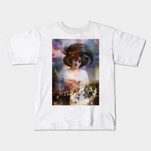 Collage Art  Geneviève Lantelme Kids T-Shirt